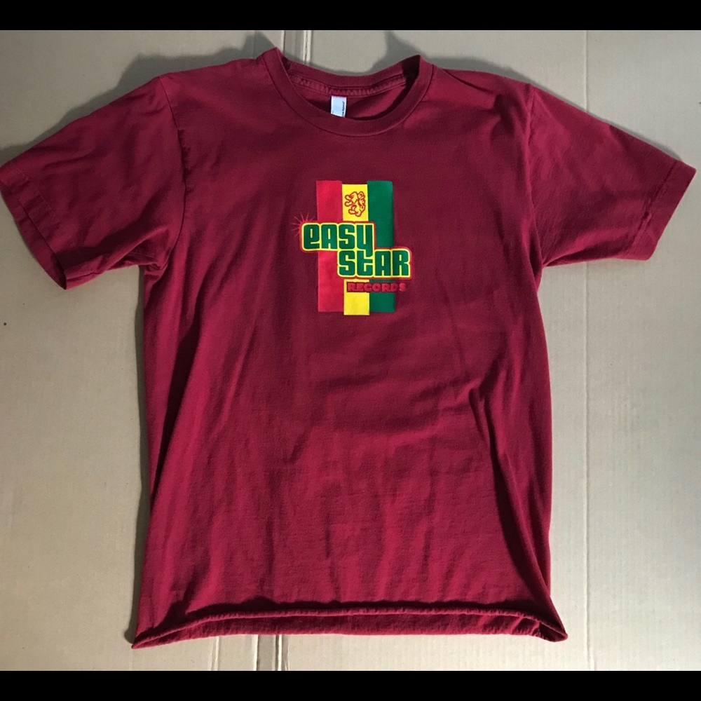 Easy Star Records men’s graphic T-shirt.